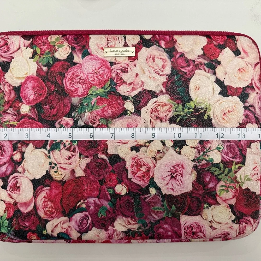 Kate Spade Pink and Red Floral Sleeve